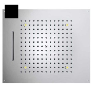 Plafond de douche pour chromothérapie noir mat Dream - Bossini H389050073