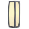 Appliques extérieures avec détecteur MERIDIAN BOX SENSOR applique anthracite E27 max 25W détecteur de mouvement - SLV 230085 