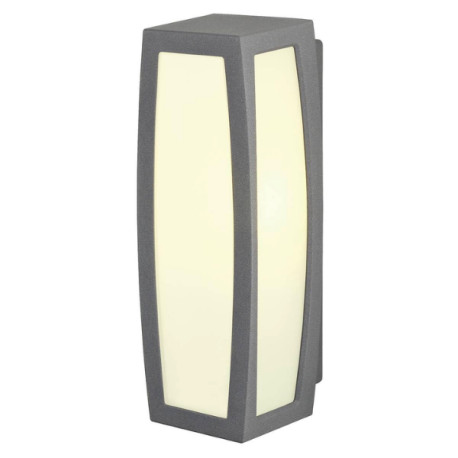 Appliques extérieures avec détecteur MERIDIAN BOX SENSOR applique anthracite E27 max 25W détecteur de mouvement - SLV 230085 