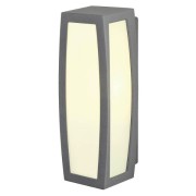 Appliques extérieures avec détecteur MERIDIAN BOX SENSOR applique anthracite E27 max 25W détecteur de mouvement - SLV 230085 