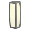 Appliques extérieures avec détecteur MERIDIAN BOX SENSOR applique anthracite E27 max 25W détecteur de mouvement - SLV 230085 