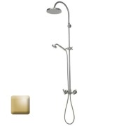 Mélangeur kit colonne de douche murale inverseur Liberty Line or - Bossini L01201021