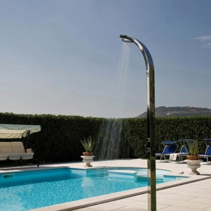 Colonne de douche extérieure Arch Column chromé - Bossini L00861030