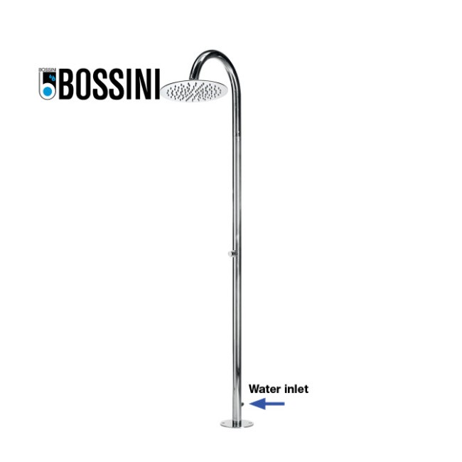 Colonne de douche extérieure mitigeur Tetis chromé - Bossini L00688030