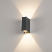 Applique extérieure LED 86W QUAD UP/DOWN 15 anthracite - SLV 232445