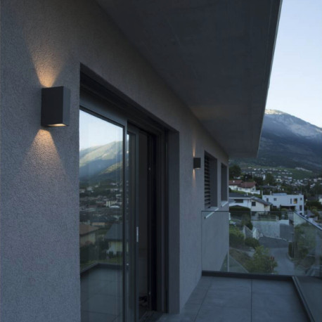 Applique extérieure LED 86W QUAD UP/DOWN 15 anthracite - SLV 232445