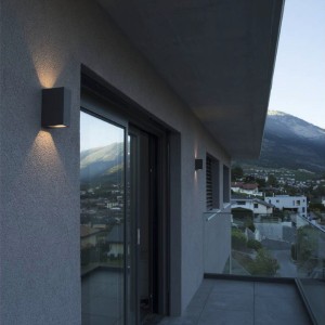 Applique extérieure LED 86W QUAD UP/DOWN 15 anthracite - SLV 232445