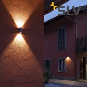 Applique extérieure LED 86W QUAD UP/DOWN 15 anthracite - SLV 232445