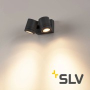 Applique MYRA 2 spots GU10 anthracite - SLV 233095