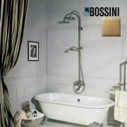 Mélangeur kit colonne bain-douche mural inverseur bronze Liberty Line - Bossini L01203022