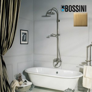 Mélangeur kit colonne bain-douche mural inverseur bronze Liberty Line - Bossini L01203022