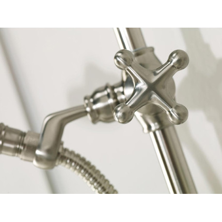 Mélangeur kit colonne bain-douche mural inverseur chromé Liberty Line - Bossini L01203030