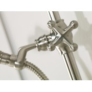 Mélangeur kit colonne bain-douche mural inverseur chromé Liberty Line - Bossini L01203030