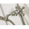 Mélangeur kit colonne bain-douche mural inverseur chromé Liberty Line - Bossini L01203030