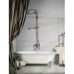 Mélangeur kit colonne bain-douche mural inverseur chromé Liberty Line - Bossini L01203030