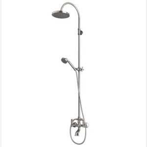 Mélangeur kit colonne bain-douche mural inverseur chromé Liberty Line - Bossini L01203030