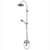 Mélangeur kit colonne bain-douche mural inverseur chromé Liberty Line - Bossini L01203030