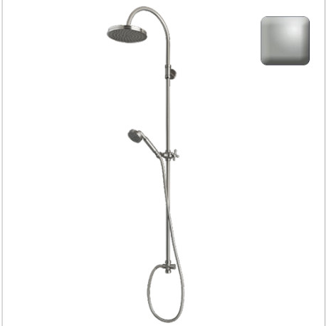 Inverseur kit colonne bain-douche nickel satiné Liberty Line - Bossini L01202094