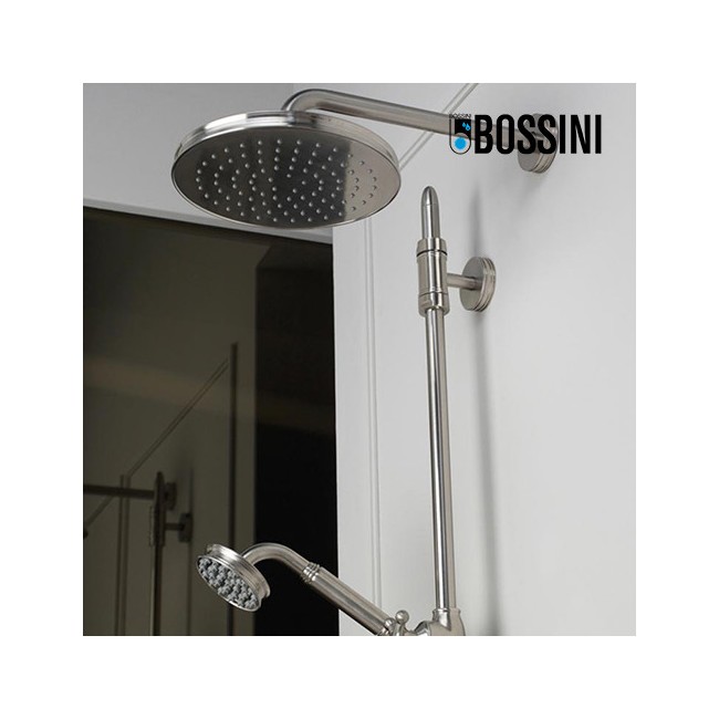 Pomme de tête 210mm et bras de fixation mural chromé Liberty Line - Bossini H27740G030