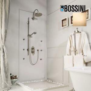 Ensemble barre de douche 110cm or Liberty Line - Bossini D19001021