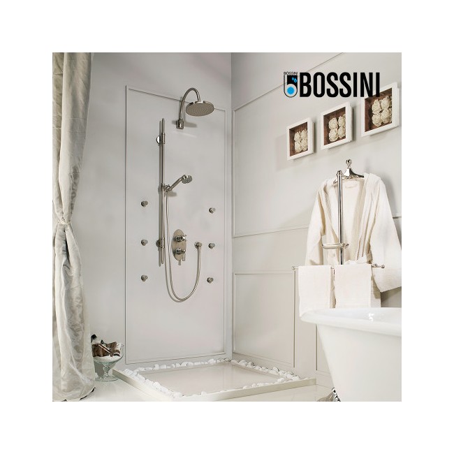 Ensemble barre de douche 110cm chromé Liberty Line - Bossini D19001030