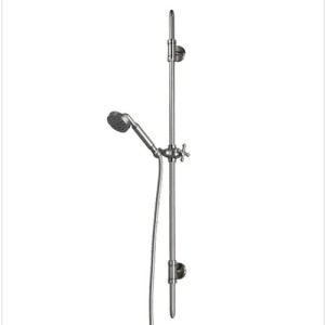 Ensemble barre de douche 110cm chromé Liberty Line - Bossini D19001030