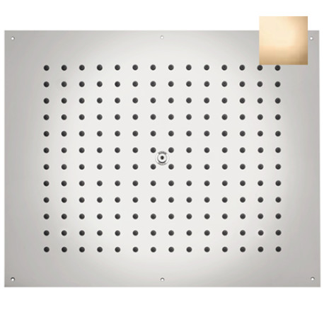 Kit plafond de douche rectangulaire or Dream Flat - Bossini H383910021
