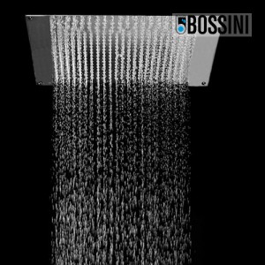 Kit plafond de douche rectangulaire chromé Dream Flat - Bossini H383910030