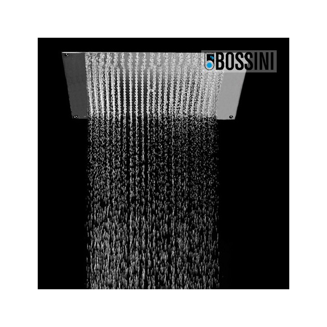 Kit plafond de douche rectangulaire chromé Dream Flat - Bossini H383910030
