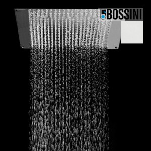 Kit plafond de douche rectangulaire blanc mat Dream Flat - Bossini H383910045