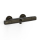 Robinet thermostatique mural pour baignoire et doucheSans accessoires Noir bronze - TRES 19017404KMB