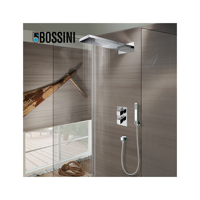 Douche de tête murale monojet chromé Manhattan - Bossini I00575030