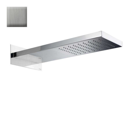 Douche de tête murale monojet acier brossé Manhattan - Bossini I00575075