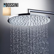 Pomme de tête 280mm jet de pluie autonettoyant or Cosmo - BOSSINI I00596021