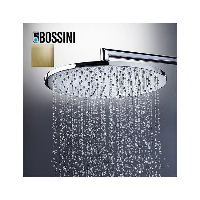 Pomme de tête 280mm jet de pluie autonettoyant bronze Cosmo - BOSSINI I00596022