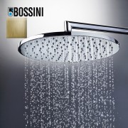 Pomme de tête 280mm jet de pluie autonettoyant or brossé Cosmo - BOSSINI I00596043