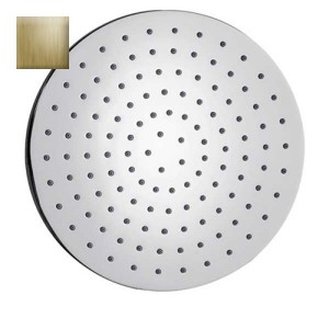 Pomme de tête 280mm jet de pluie autonettoyant or brossé Cosmo - BOSSINI I00596043