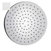 Pomme de tête 230mm jet de pluie autonettoyant blanc mat Cosmo - BOSSINI I00595045