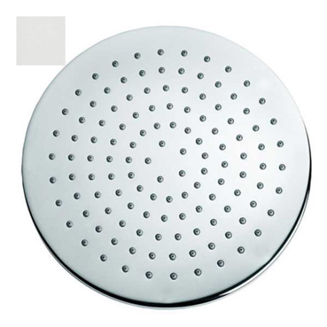 Pomme de tête 250mm jet de pluie autonettoyant blanc mat Elios - BOSSINI I00412045