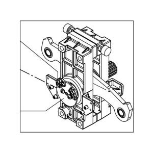 Groupe levier complet 620 - FAAC 63000518 