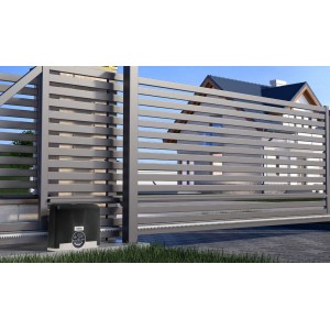 Gamma kit 24v integral - pour portail coulissant domestique jusqu'à 400kg - FAAC 104030 