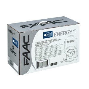 Energy kit 24v - operateurs 391, bras articule, e024s, xled, xp20b d, xf, xt4 - FAAC 104575144 