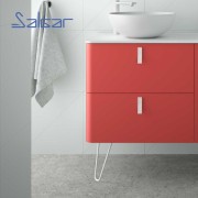 Jeu de pieds 230mm Blanc UNIIQ - SALGAR 24716