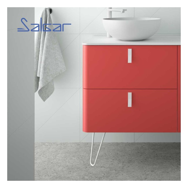 Jeu de pieds 230mm Blanc UNIIQ - SALGAR 24716