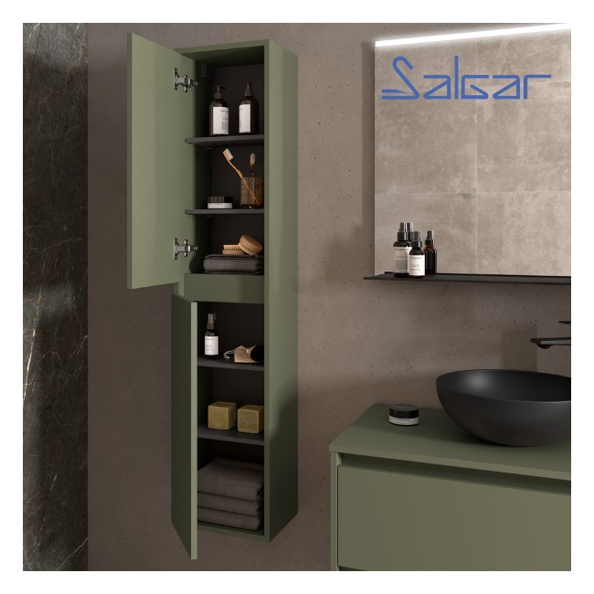 Colonne suspendue 1400 Noja Green Satin - SALGAR 104364
