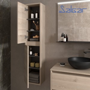 Colonne suspendue 1400 Noja Chêne Naturel - SALGAR 104366