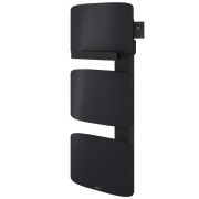 Sèche-serviettes ATLANTIC AMARILIS mât à droite noir 650W 862576