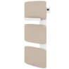 Sèche-serviettes ATLANTIC AMARILIS mât à droite noir 650W 862576