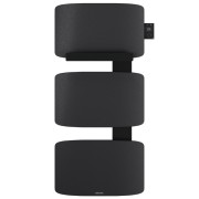 Sèche-serviettes ATLANTIC AMARILIS mât à gauche noir 650W 862579