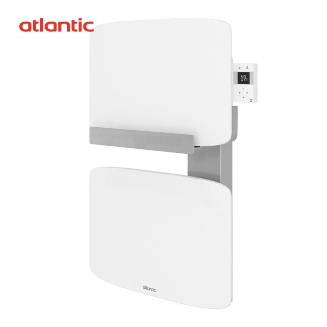 Sèche-serviettes ATLANTIC AMARILIS mât à droite blanc 430W 862581